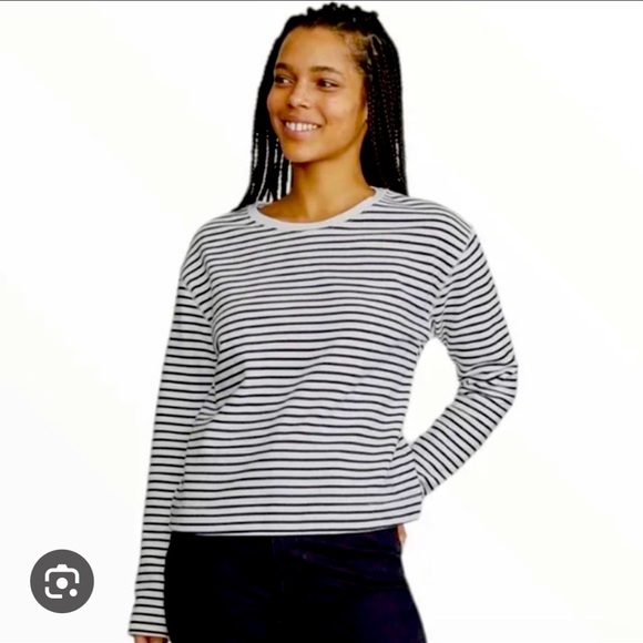 Elizabeth and James long sleeve striped T - Picture 1 of 5